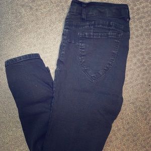 Fashion Nova High Waisted Black Jeggings